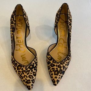 Sam Edelman Leopard heels Size 8